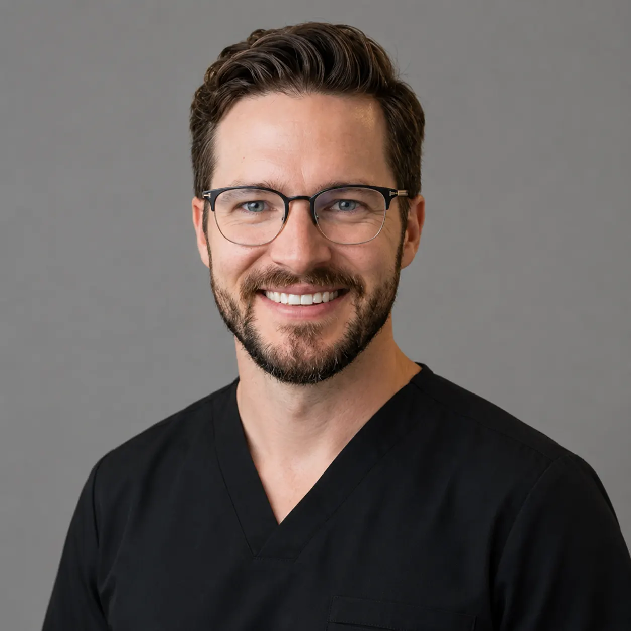 Dr. Richards, dentist at Village Dental in Raleigh, NC